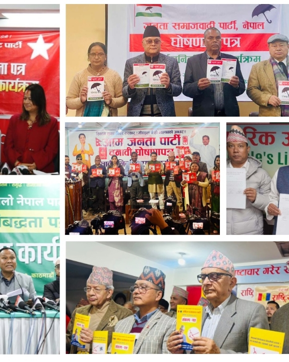 धमाधम आउँदै घोषणापत्र, महत्वाकांक्षी योजना पस्किँदै दलहरू