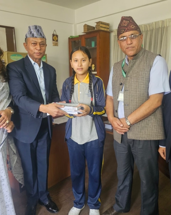 जेहनदार विद्यार्थीलाई नेवाः समाजको सहयोग