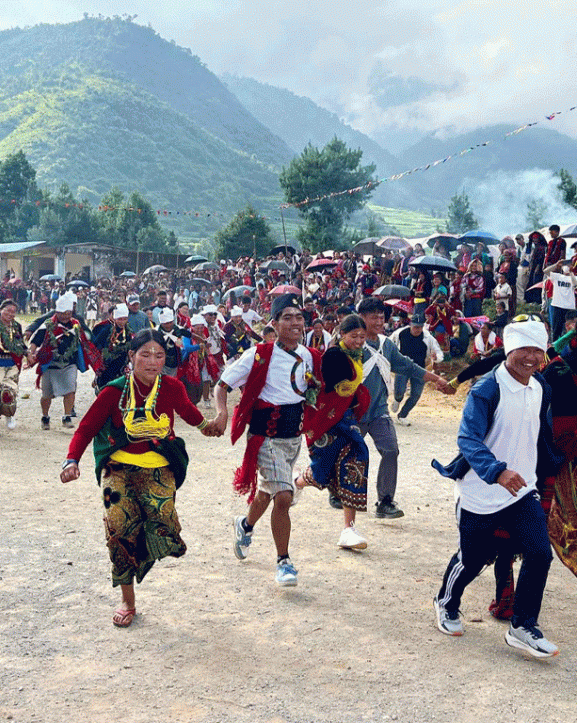 निसीखोलामा अझै जीवितै छ ‘थाम राम’ संस्कृति