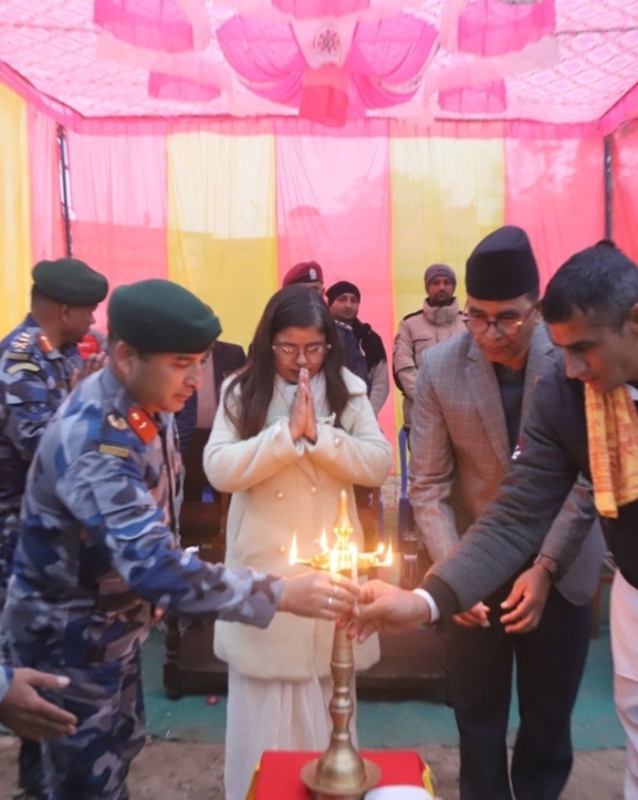 सशस्त्र प्रहरी दिवसमा गड्डाचौकीबाट ‘पूर्व-पश्चिम झण्डा मार्च’ सुरु