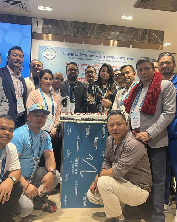 श्रमिकहरूलाई नि:शुल्क स्वास्थ्य परीक्षण गराउँदै एनसिसी कतारले मनायो स्थापना दिवस