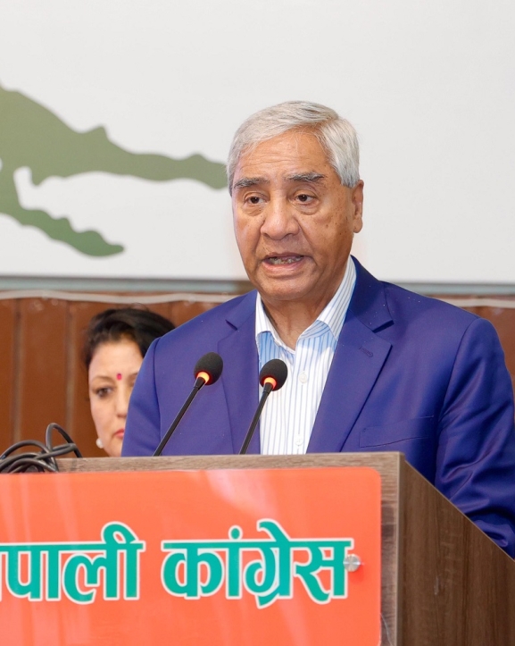 नकारात्मक भाष्य निर्माण गरी समाजलाई दिग्भ्रमित पार्ने कोसिस भइरहेका छन्ः सभापति देउवा