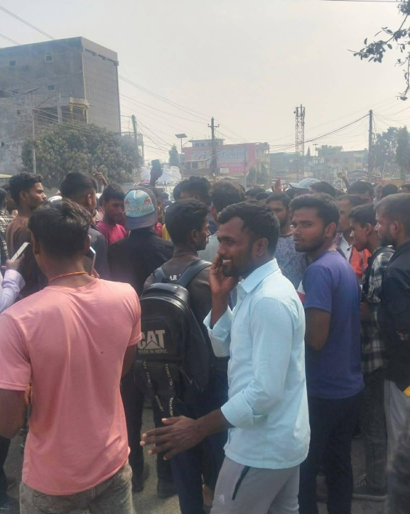 गरुडामा म्यादी प्रहरीको प्रदर्शन