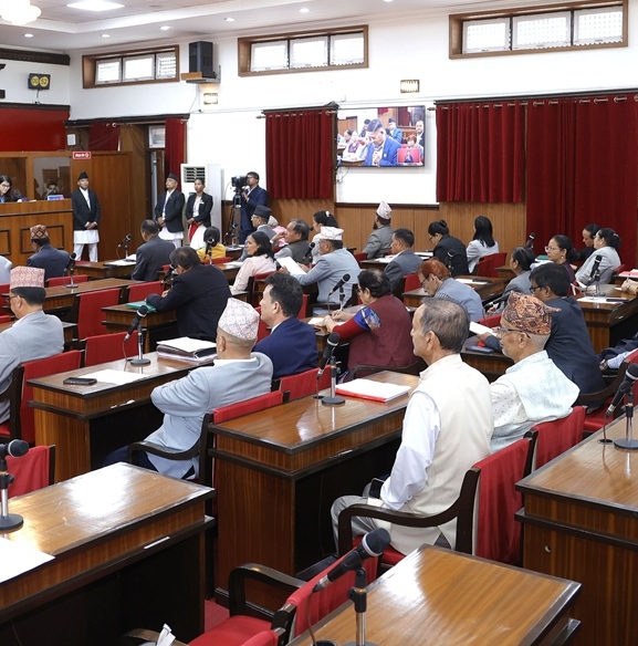 राष्ट्रिय सभामा पूर्वप्रधानन्यायाधीश जबरा पक्राउबारे जवाफ माग