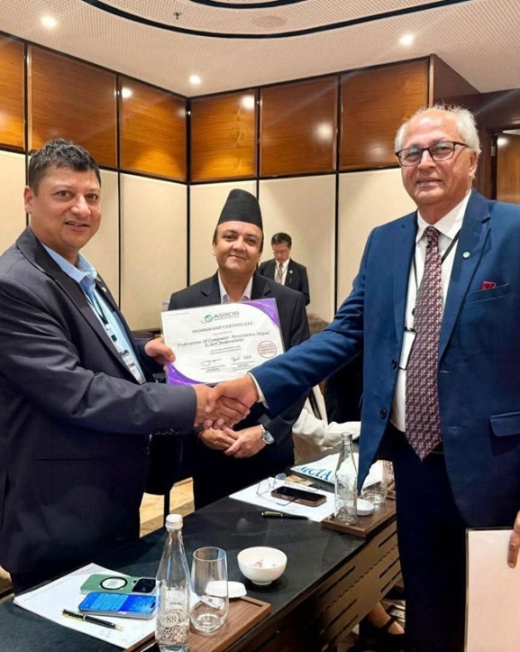 क्यान महासंघका पूर्वअध्यक्ष कुँवर असोसियोको उपाध्यक्षमा सर्वसम्मत निर्वाचित