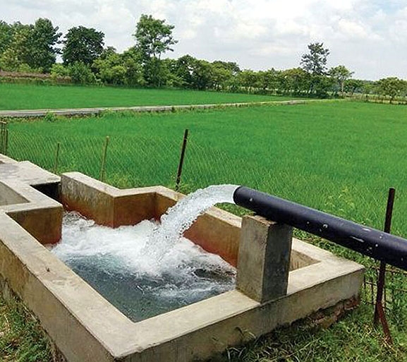 भूमिगत सिँचाइ आयोजनाको कार्यक्षेत्र विस्तार