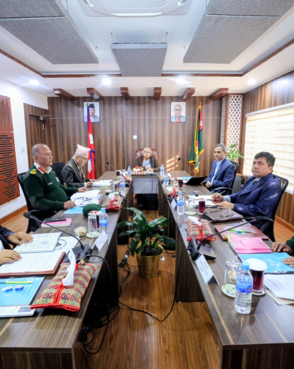 आगामी निर्वाचनमा सेना परिचालन गर्न सुरक्षा परिषद्को सिफारिस