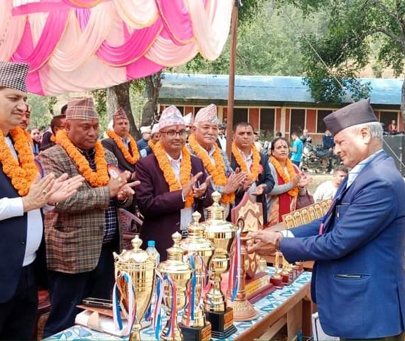 पाणिनी गाउँपालिकामा अध्यक्ष कप भलिबल प्रतियोगिता शुरु, प्रथम हुनेलाई ५० हजार पुरस्कार