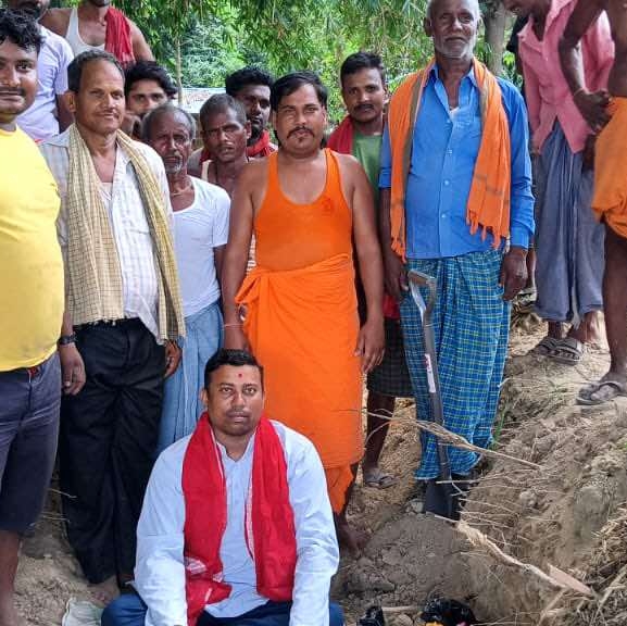 रौतहटमा खेलकुद मैदानको शिलान्यास