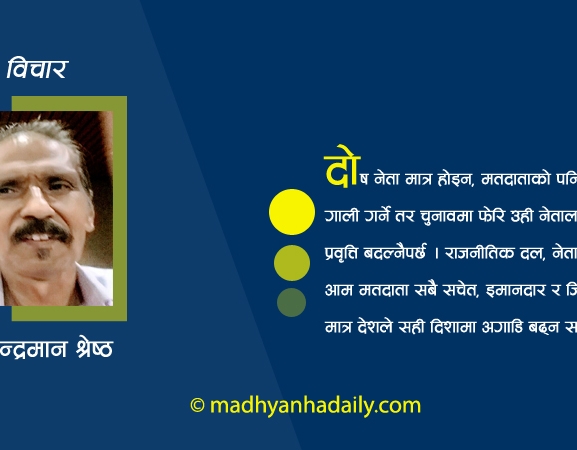 नेताप्रतिको आक्रोश र मतदाताको भूमिका