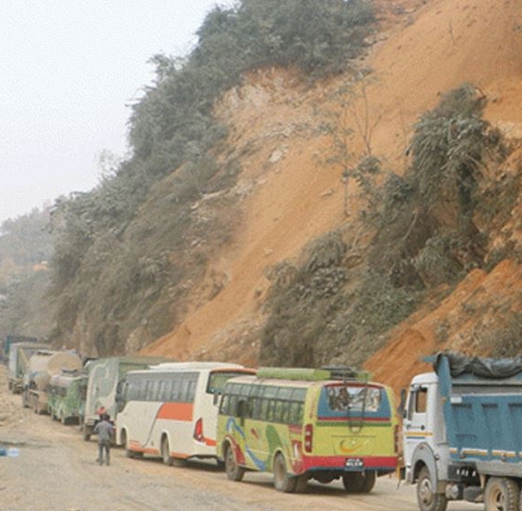 पृथ्वीराजमार्गको विमलनगर खण्ड एक महिना आंशिक बन्द हुने