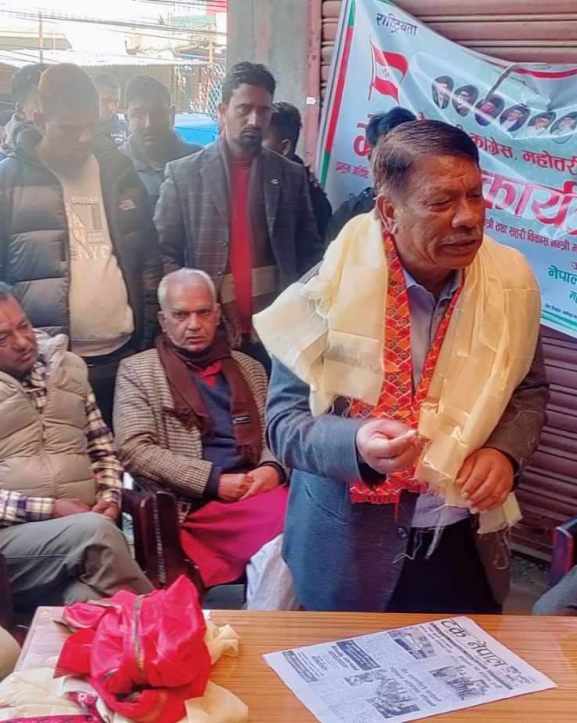 नेपाली कांग्रेसले आउने चुनावमा एक्लै लड्छ : नेता सिंह