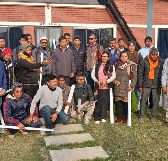 कार्यालय सहयोगीलाई मर्मत–सम्भारसम्बन्धी पुनर्ताजगी तालिम 