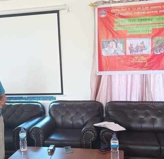 सशस्त्रले डेढ लाख बढी विपद् सूचक समूह गठन गर्ने