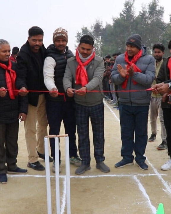 विजयनगरमा वडास्तरीय क्रिकेट प्रतियोगिता सुरु