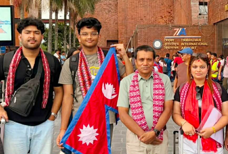 एसियन जुनियर चेस टोली भारत प्रस्थान