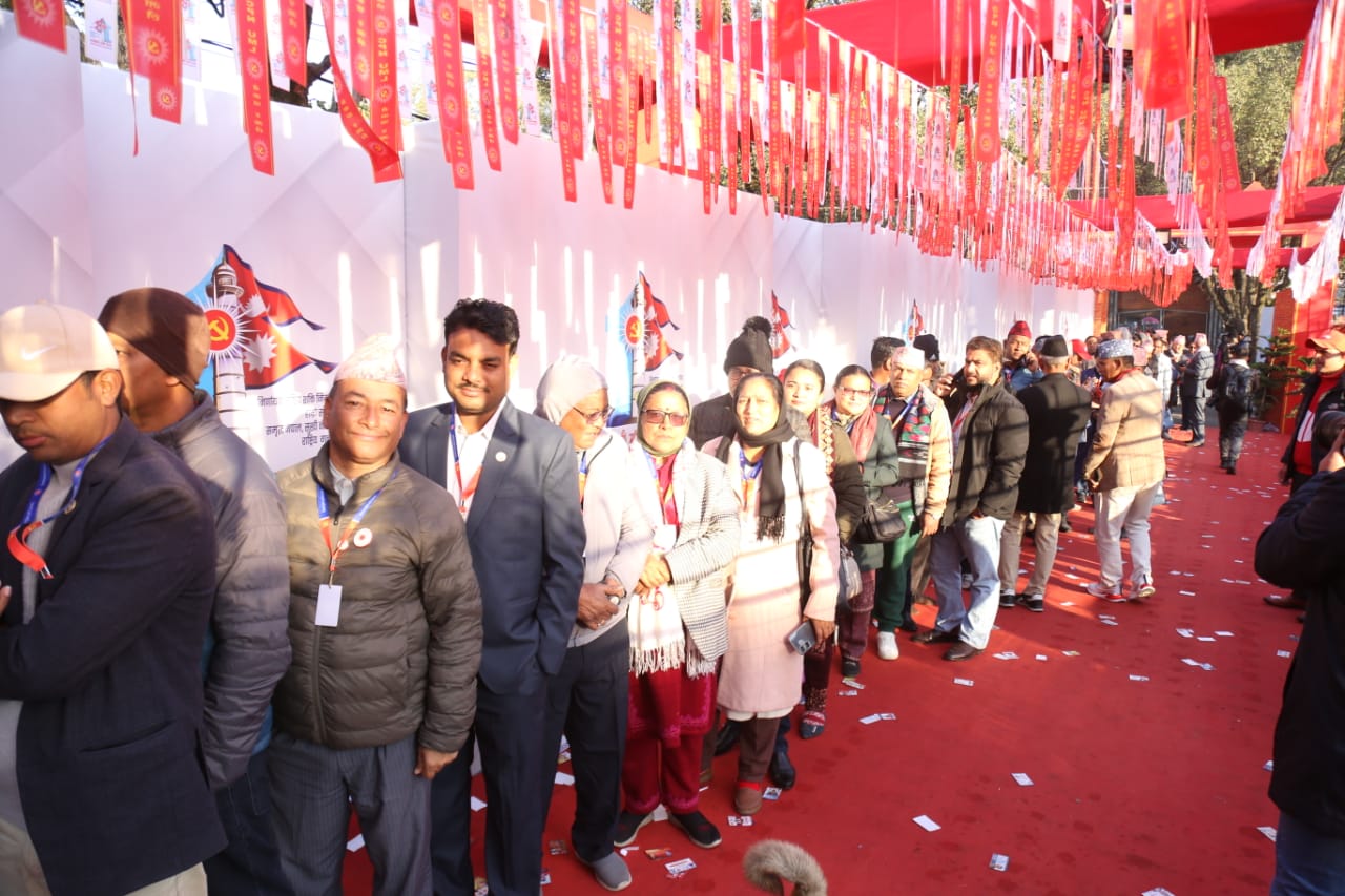 एमाले महाधिवेशनमा ३६ प्रतिनिधि अनुपस्थित, क-कसले हालेनन् भोट ?