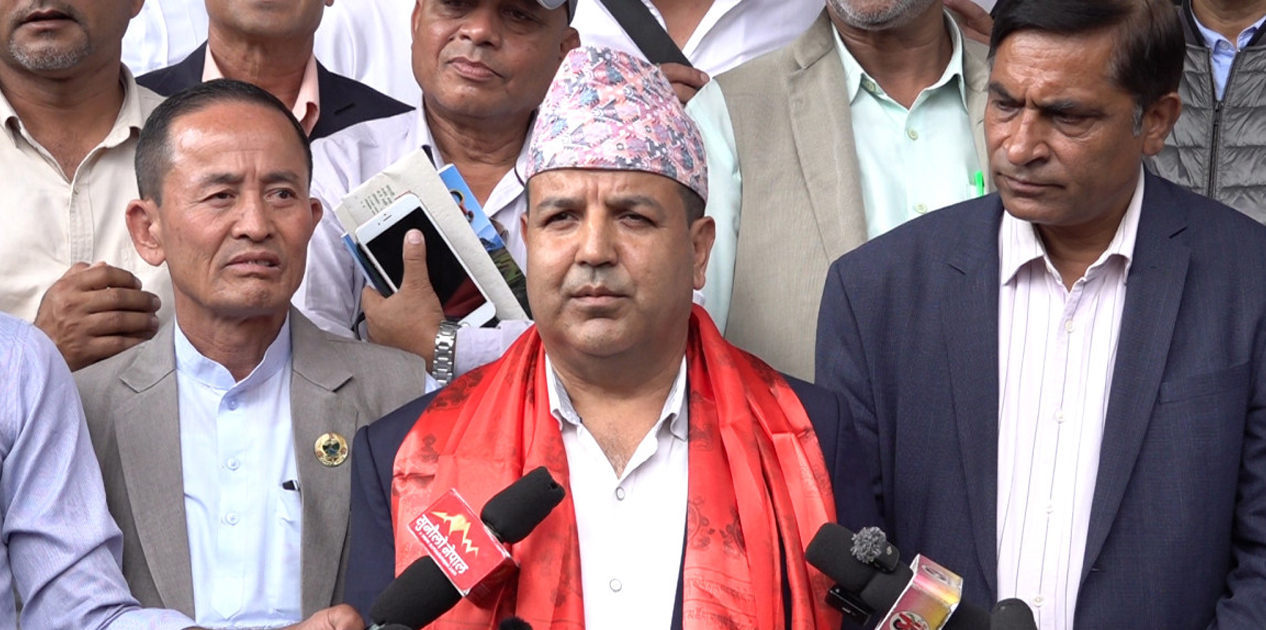 कांग्रेस विभाजन भएको छैन, विवाद मिलाउने जिम्मेवारी हाम्रो हो : डा. सुनिल शर्मा