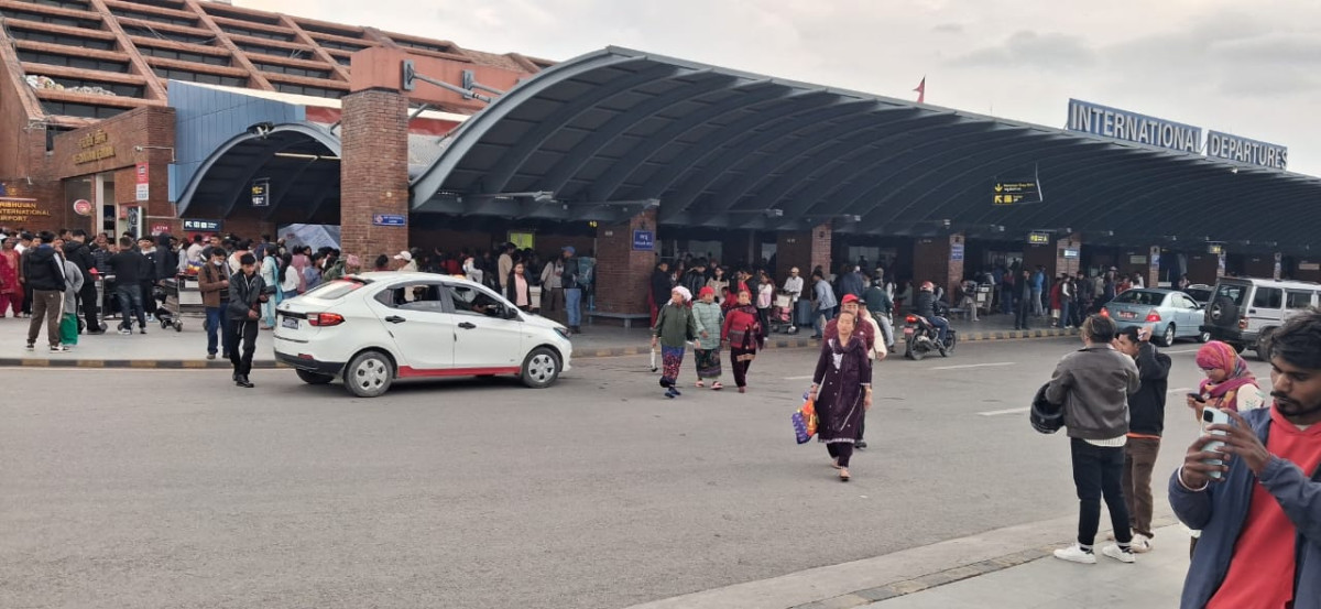 त्रिभुवन विमानस्थलको अध्यागमन विभागको सर्भरमा समस्या, सेवाग्राही तनावमा