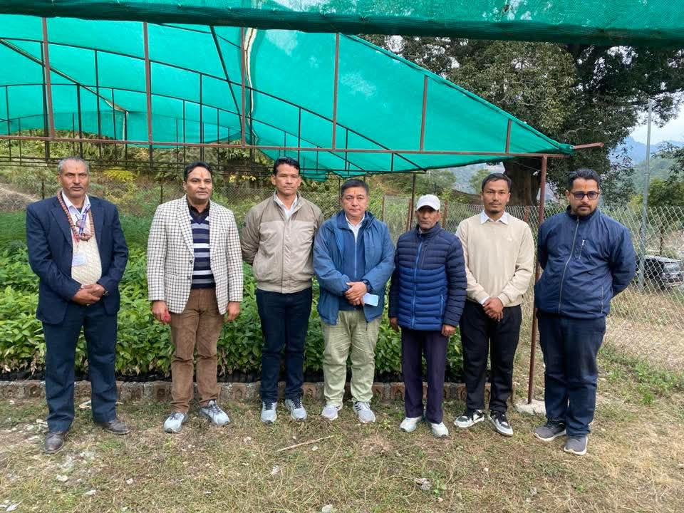 अर्घाखाँचीका सामुदायिक वनको अनुगमन