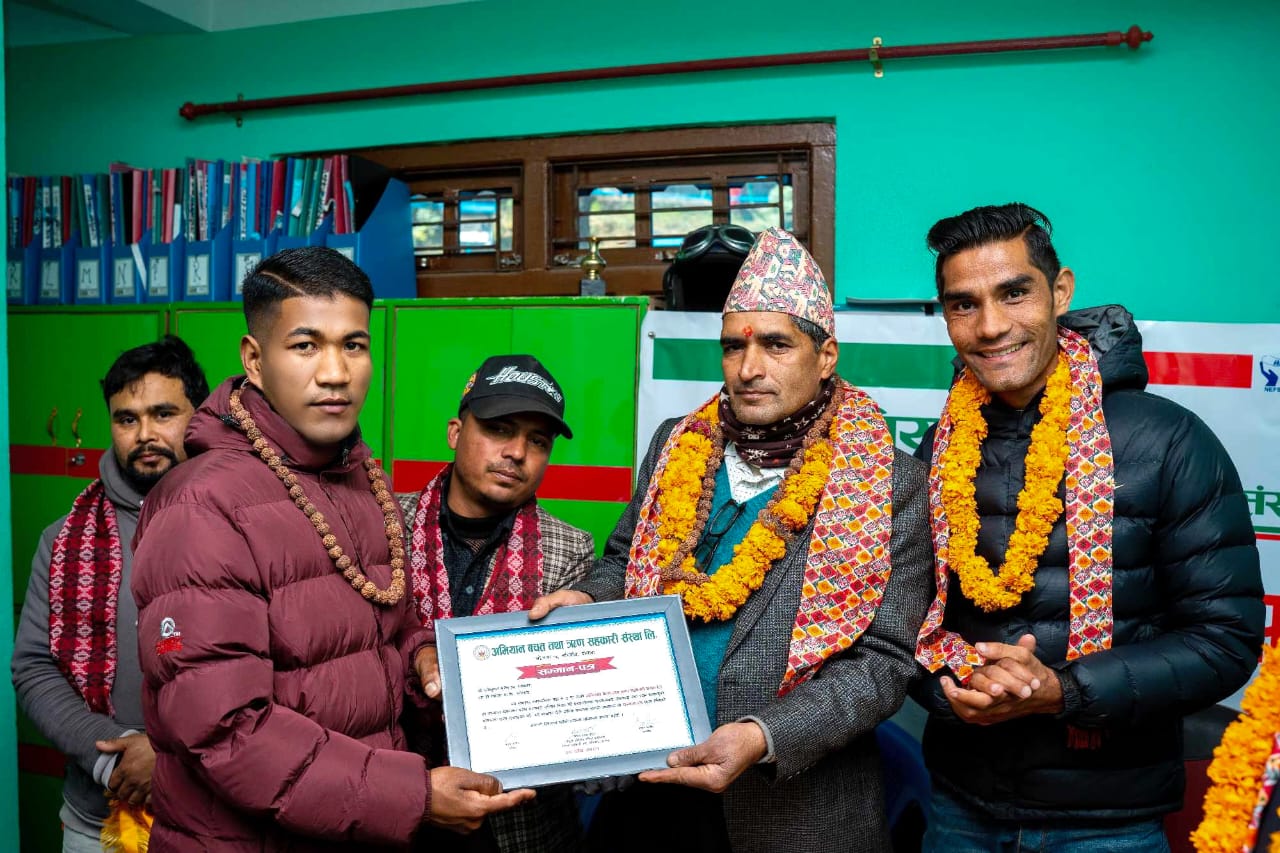 मध्यान्हकर्मी भुजेललाई सहकारी पत्रकारिता पुरस्कार