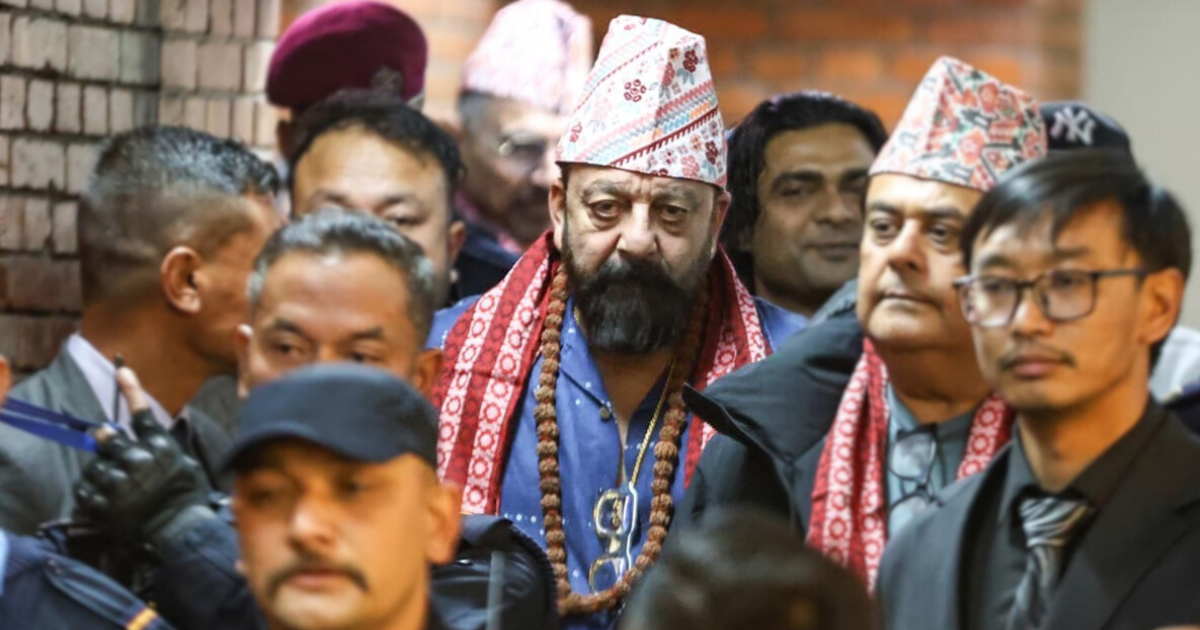 बलिउड अभिनेता सञ्जय दत्त काठमाडौंमा 