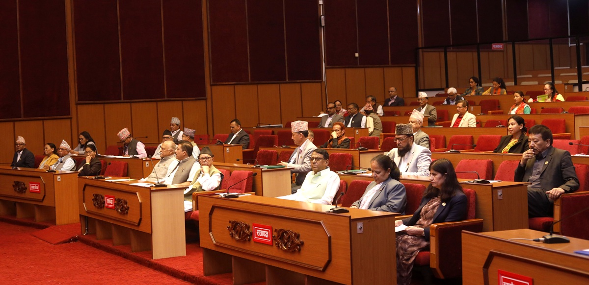 संख्या सयसम्बन्धी विधेयकको प्रतिवेदन राष्ट्रिय सभामा पेस