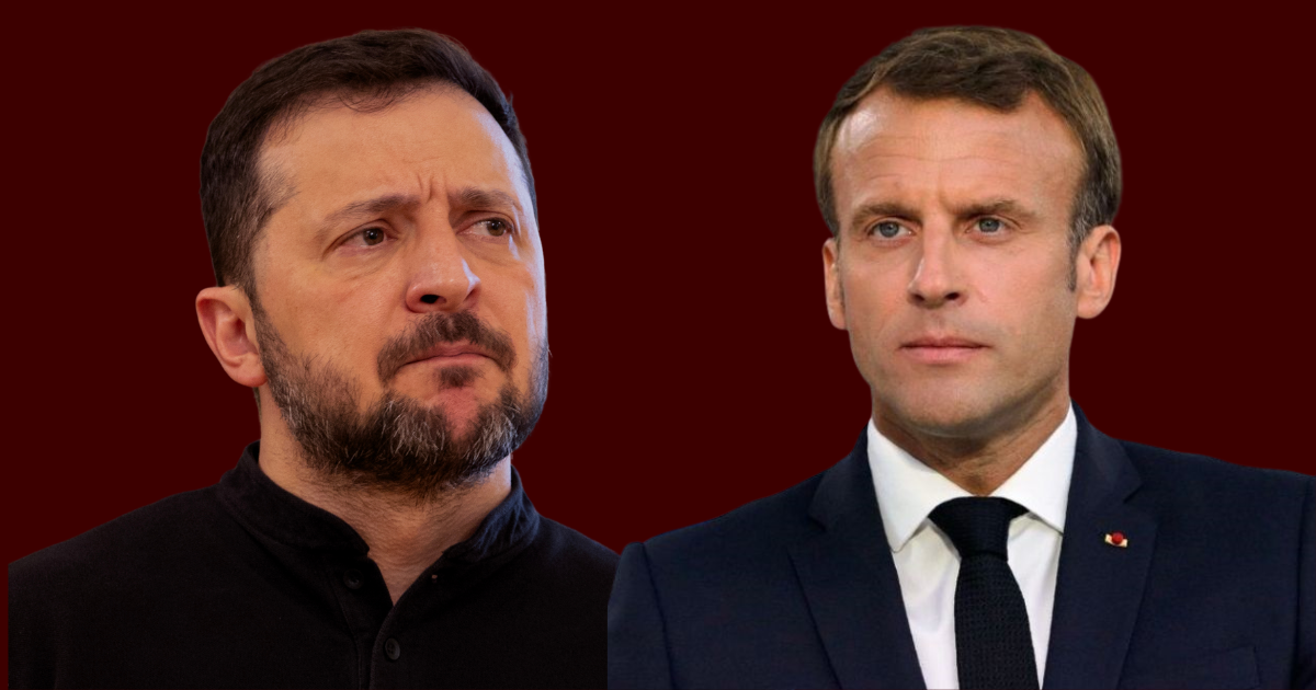 जेलेन्स्की–म्याक्रोनबीचको भेटवार्ता पेरिसमा हुने  