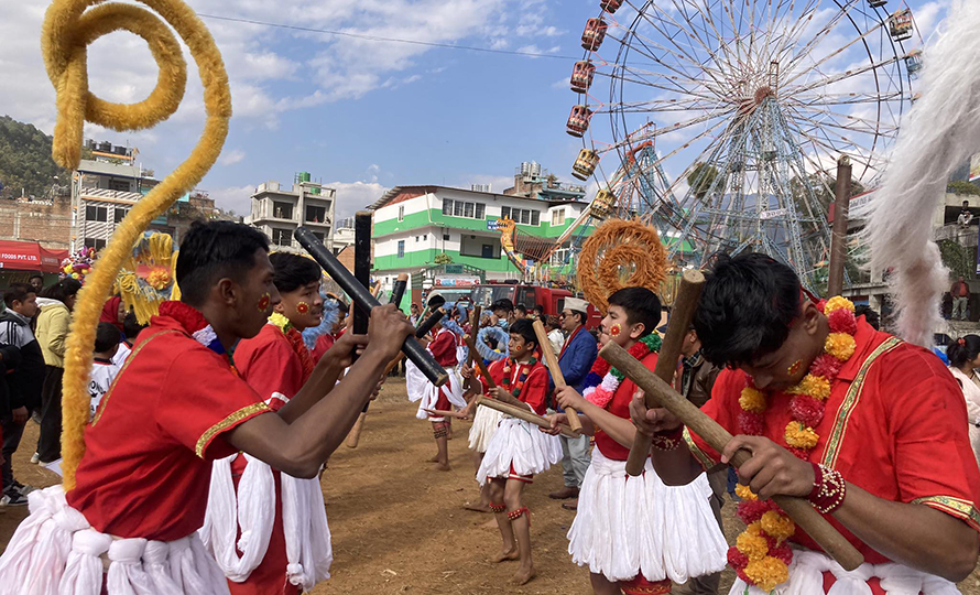 तीन सय वर्ष पुरानो हनुमान नाच संरक्षण गर्दै बागलुङ नगरपालिका