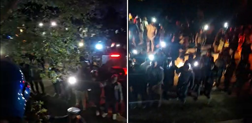 पिकनिकबाट फर्किँदै गरेको बस शंखरापुरमा दुर्घटना