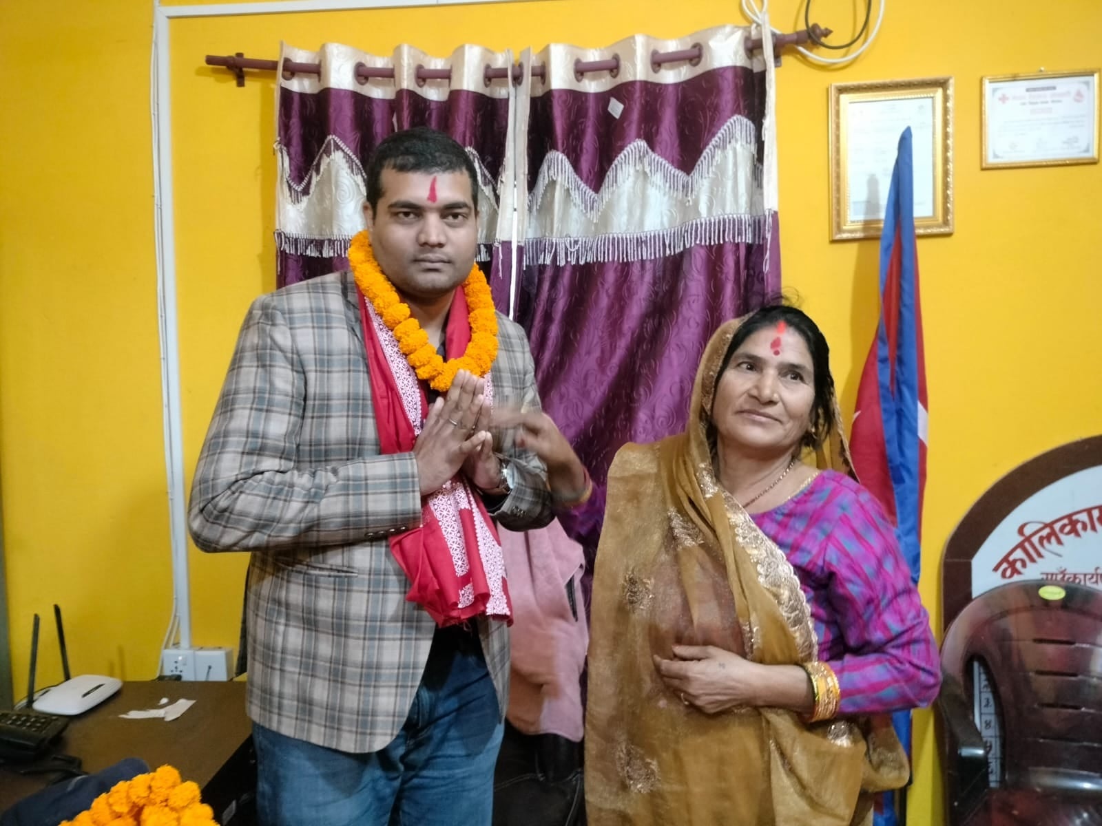 कालिकामाई गाउँपालिकाका प्रमुख प्रशासकीय अधिकृत कुशवाहाले सम्हाले कार्यभार 