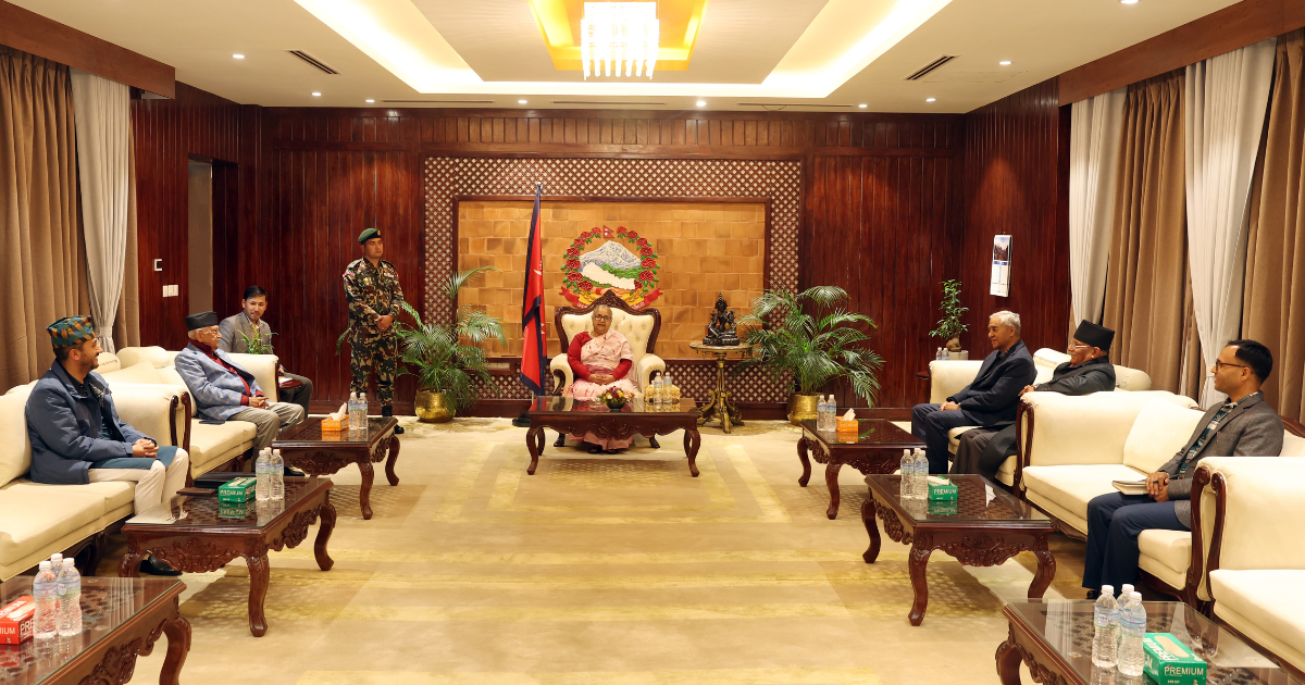 निर्वाचनमा सहभागी हुने देउवा, ओली र प्रचण्डको प्रतिबद्धता