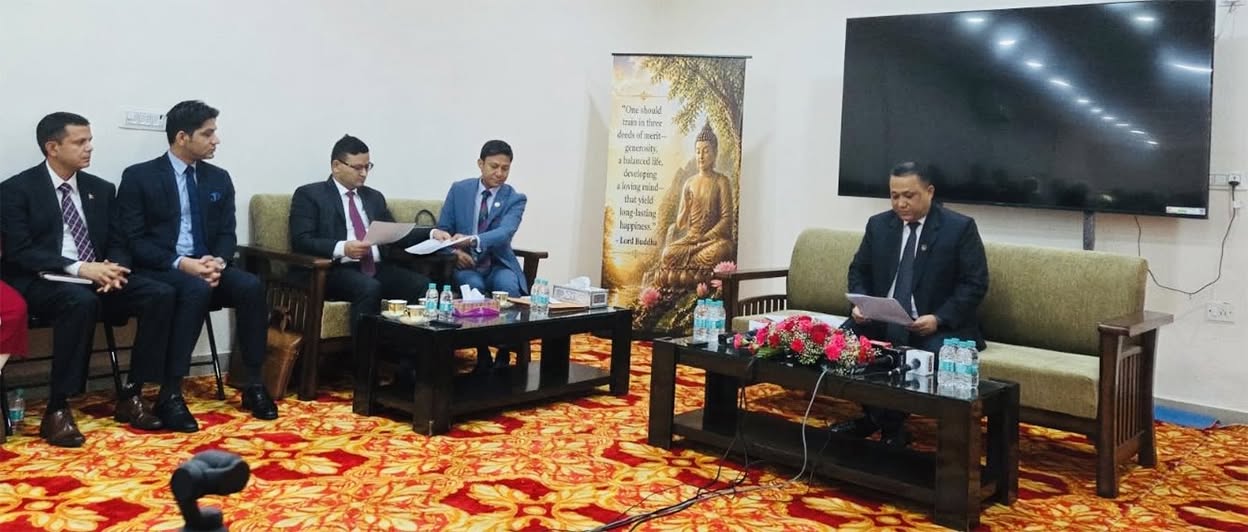 दिल्लीमा परराष्ट्रमन्त्री खनालले भने- सीमा विवादमा बेलायतलाई गुहार्ने होइन, ऐतिहासिक प्रमाण खोज्ने कुरा हो