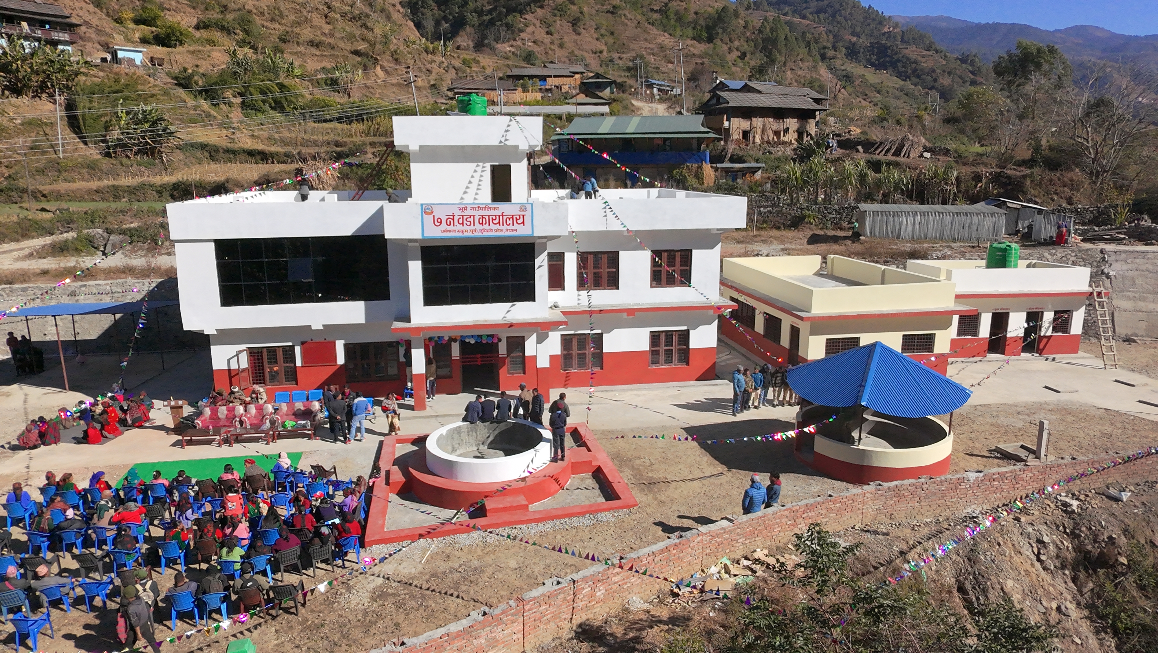 भूमे–७ को आफ्नै वडा कार्यालय भवन