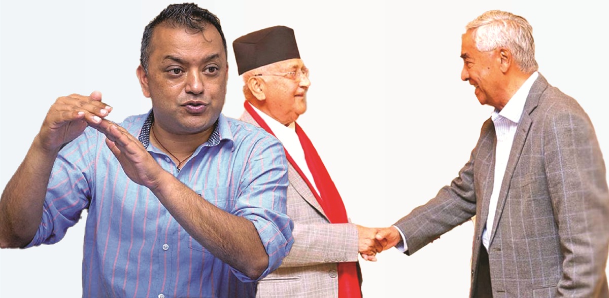 गगनले तोडे देउवा–ओली गठबन्धन