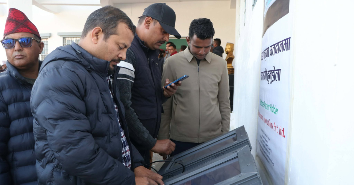 एमाले महाधिवेशनमा विद्युतीय भोटिङ मेसिनको प्रयोग, ब्याकअपमा १० मेसिन 