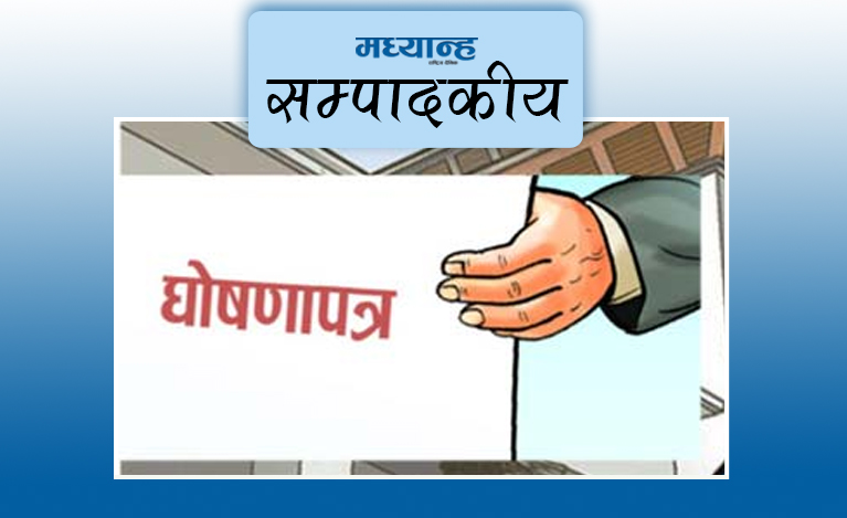 युवा रिझाउने घोषणापत्र