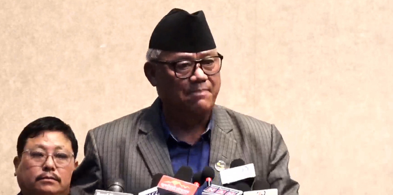 संविधान पुनर्लेखन होइन, अभ्यासका आधारमा परिमार्जन आवश्यक : भीष्मराज आङदेम्बे