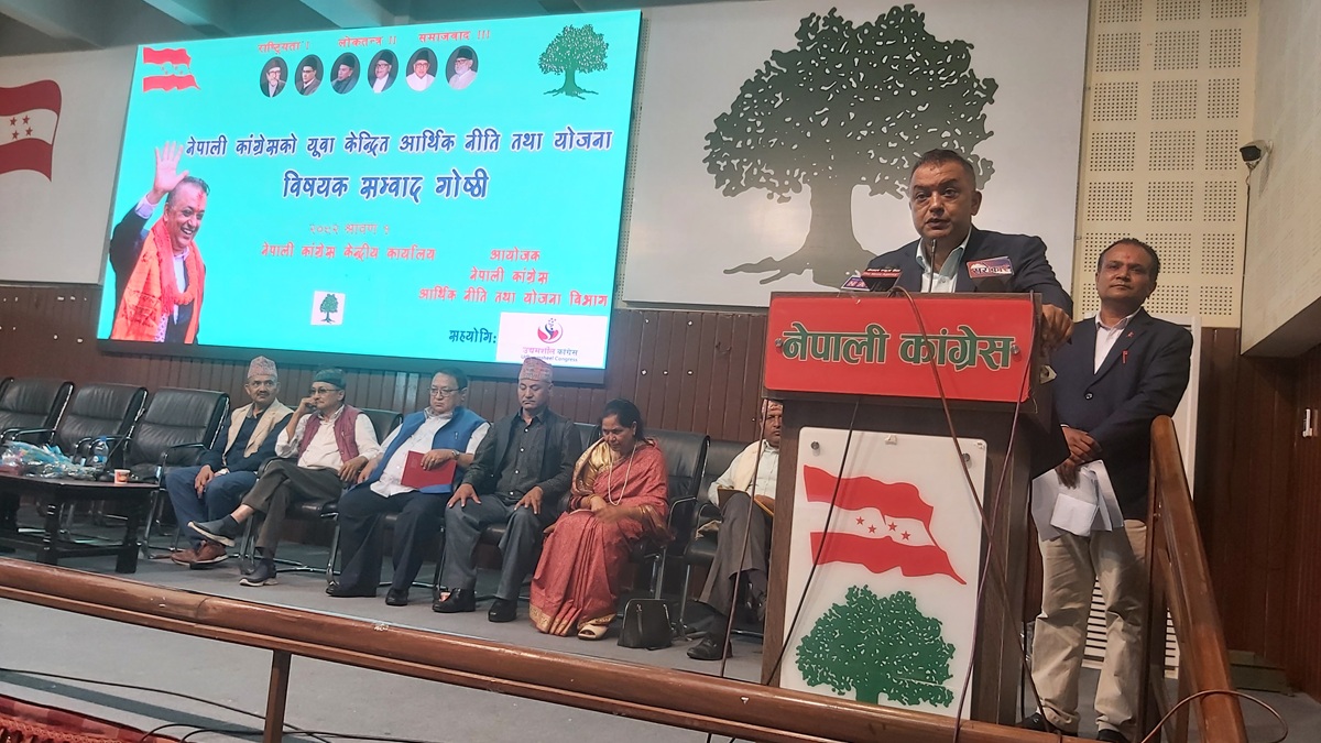 देशभित्रका समस्या समाधान गर्न कांग्रेसले ध्यान दिनुपर्छ : महामन्त्री थापा