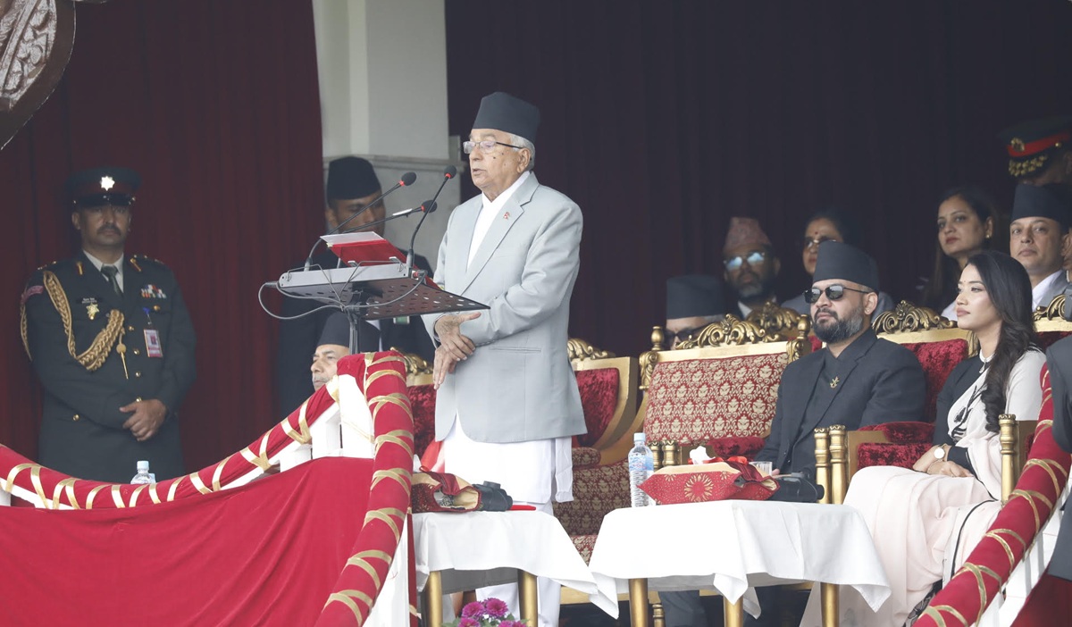 सुशासन र शासकीय चरित्रमा सुधार नभई गणतन्त्रको सार्थकता रहँदैन : राष्ट्रपति पौडेल