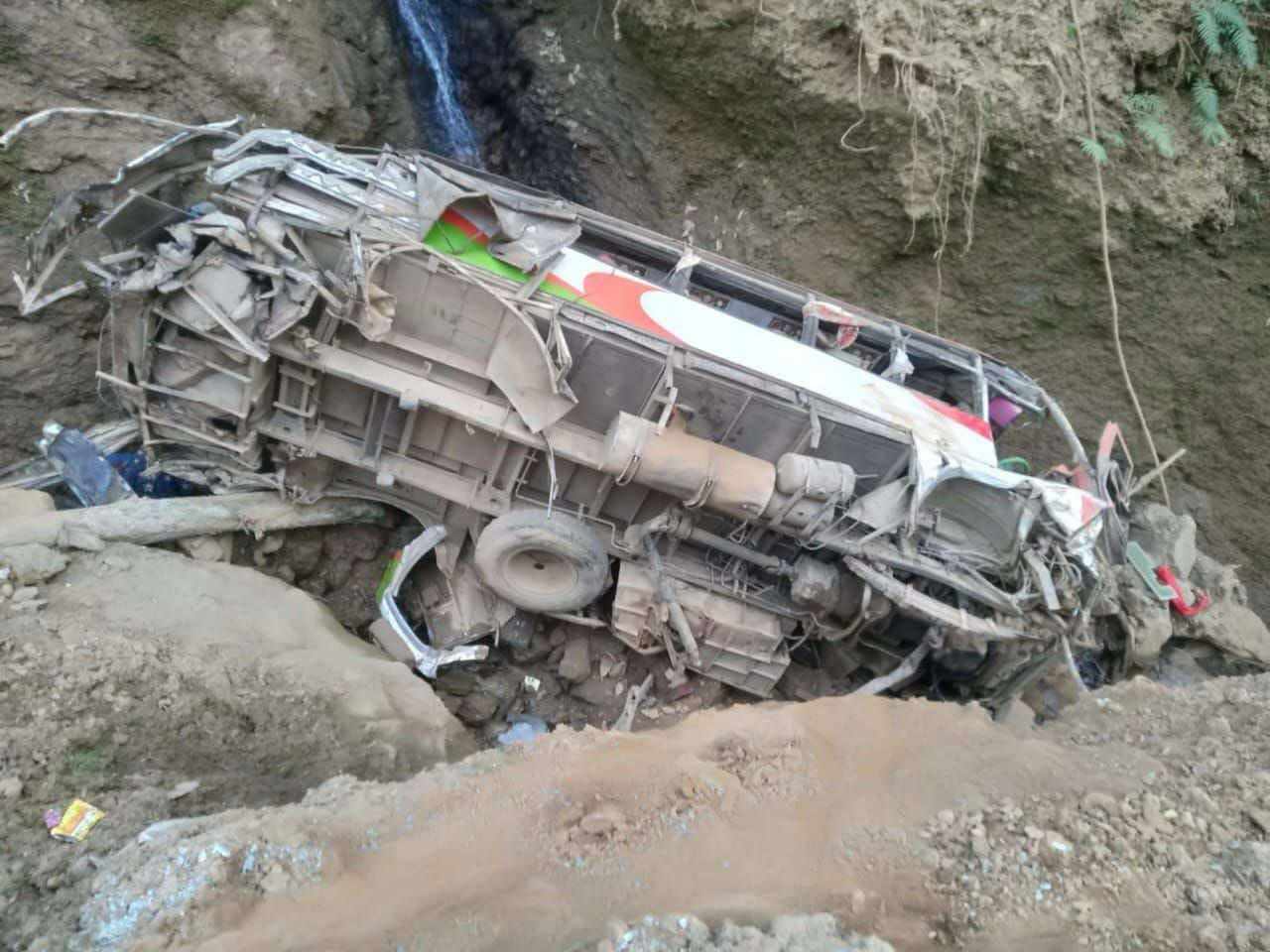 काभ्रेको तेमालमा बस दुर्घटना, एक जनाको मृत्यु