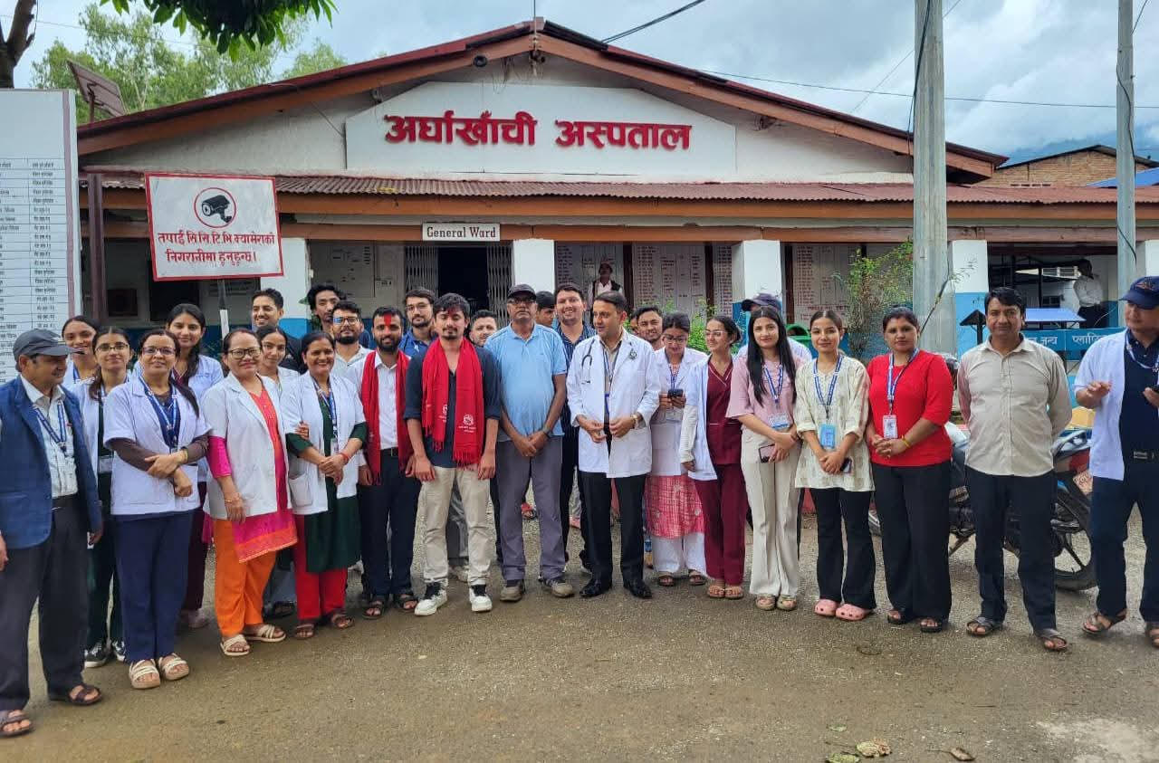 अर्घाखाँची अस्पतालमा २४सै घण्टा विशेषज्ञ सेवा सुरु