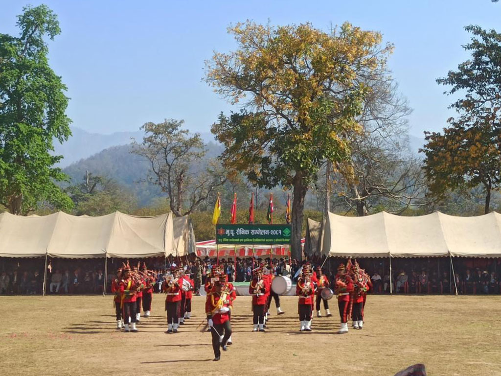 सुदूरपश्चिम पृतनाबाट सुरु भयो भूपू सैनिक सम्मेलन