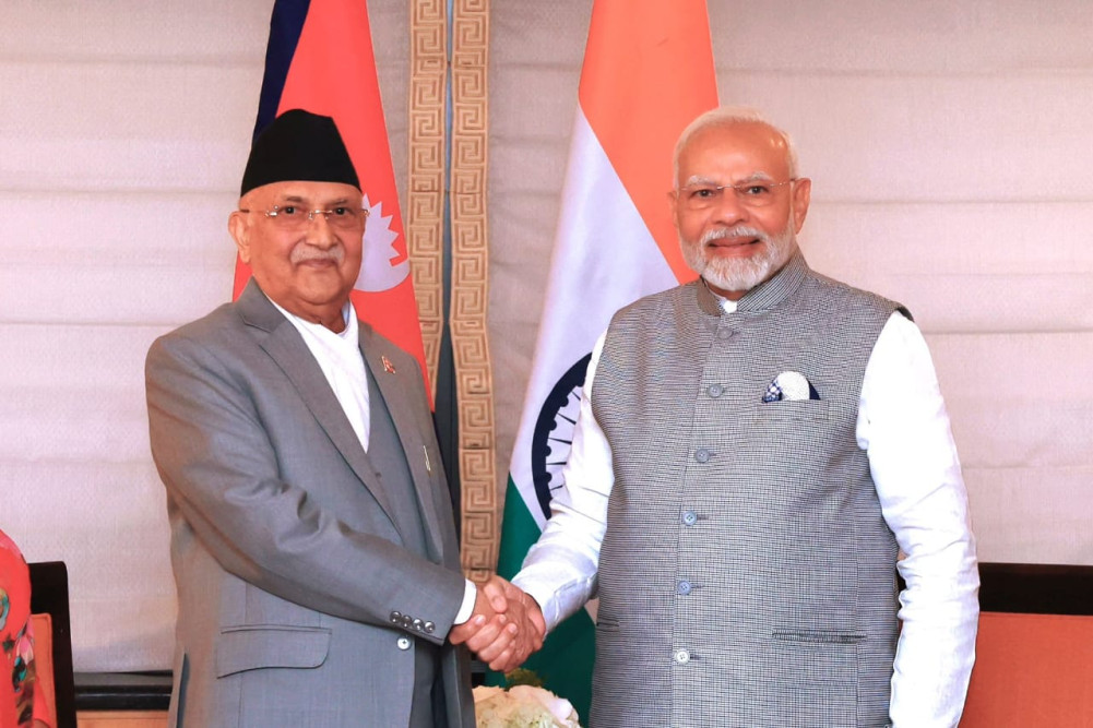 ओली–मोदी भेट अप्रिलमा