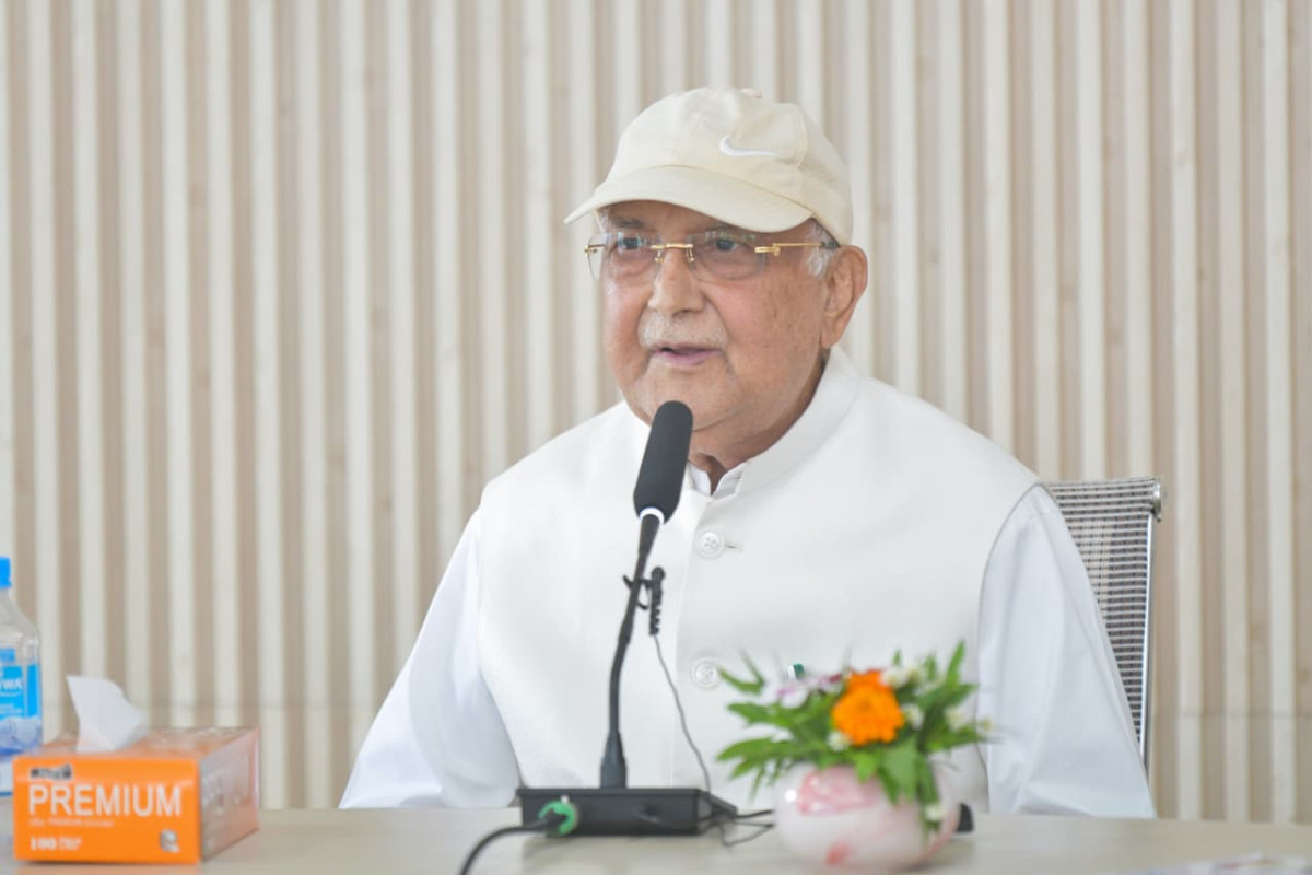 जलवायु विपद्का लागि नेपाल जिम्मेवार छैन, विकसित देशहरुसँग क्षतिपूर्ति माग्नुपर्छ : ओली