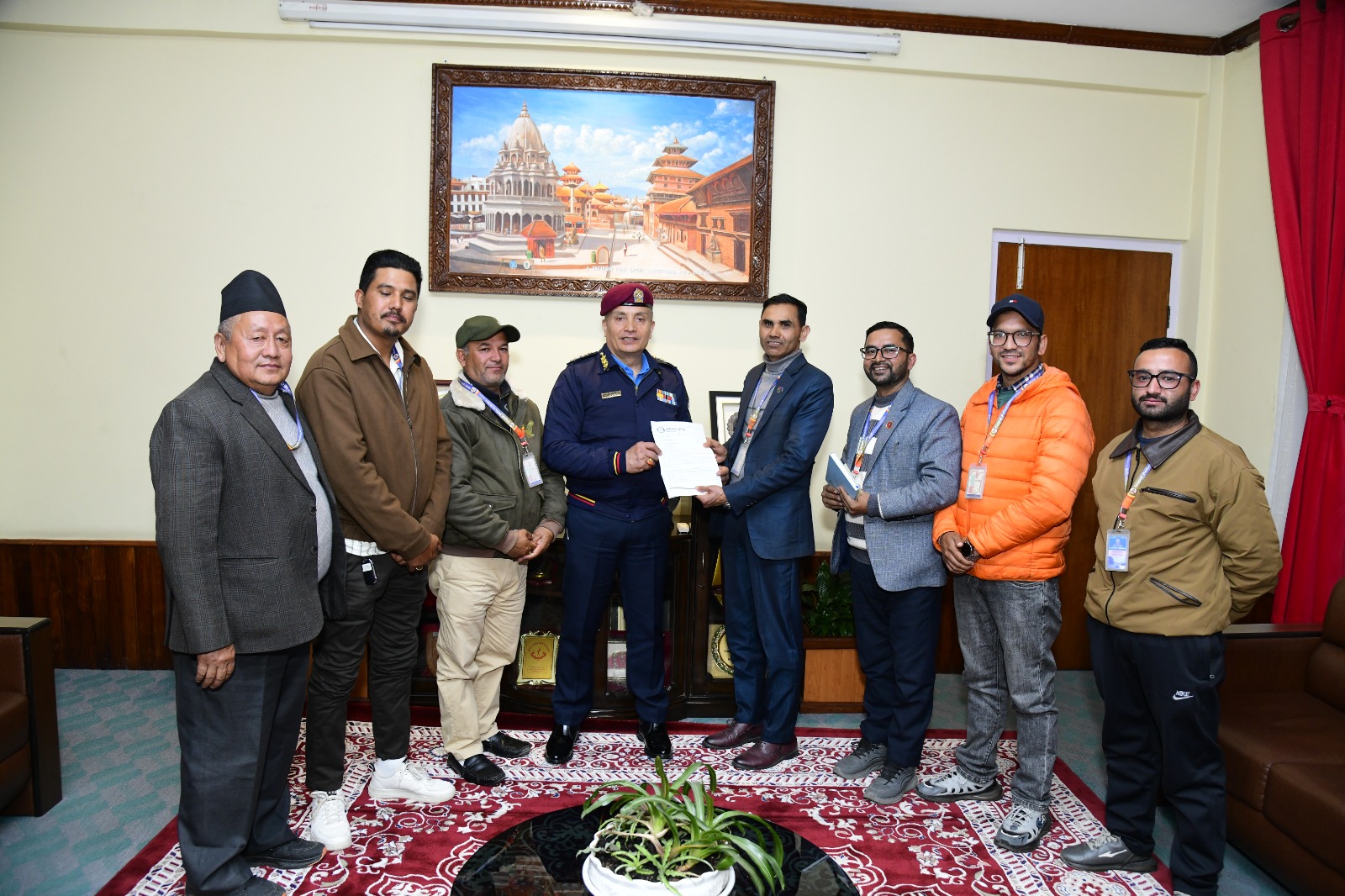 वैदेशिक रोजगार ठगी र मानव तस्करी नियन्त्रणका लागि आइजिपीसँग आग्रह