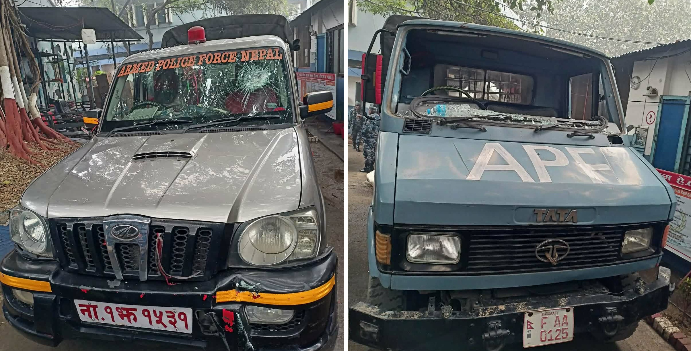 वीरगञ्जमा कपडा गोदाममा छापा हान्दा झडप, तीन सशस्त्र प्रहरी घाइते