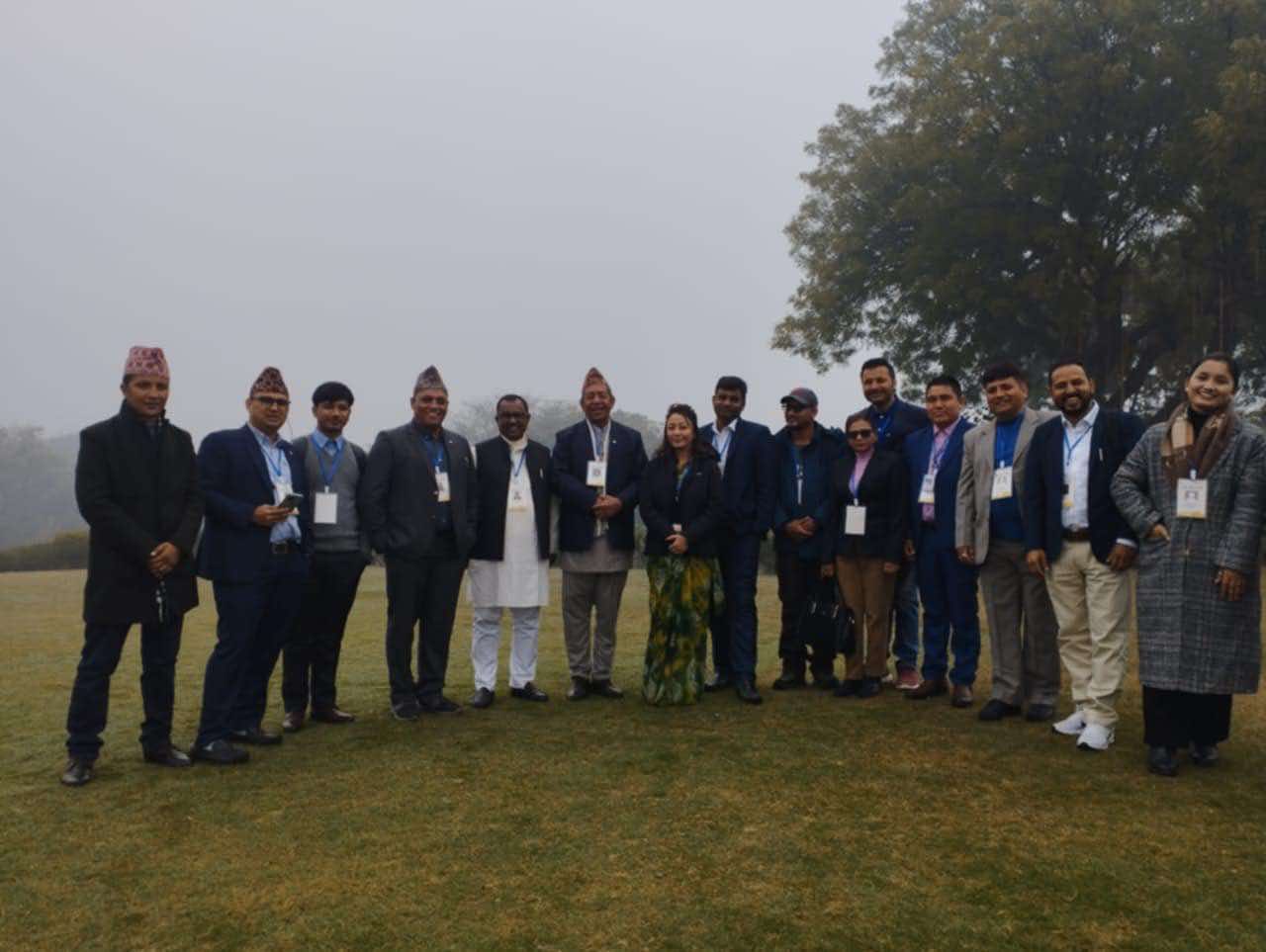 नेपालका पर्यटन व्यवसायी भारतको महाकूम्भ मेलामा सहभागी