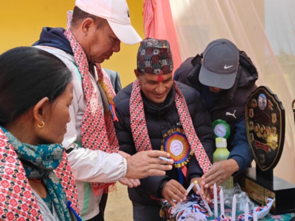 बाँफिकोट गाउँपालिकामा छैटौं राष्ट्रपति रनिङ शिल्ड प्रतियोगिता सुरु
