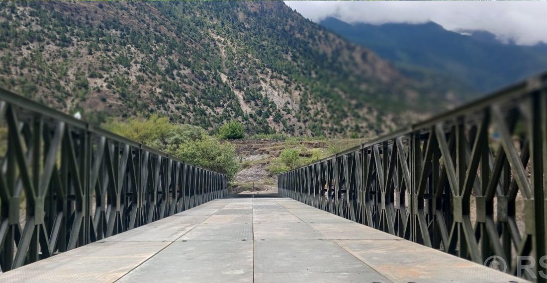 कालीगण्डकी नदीमा बेलिब्रिज जडान
